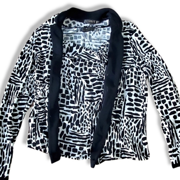 Blazer & Tank Top 2-Piece Coordinate Set, Animal Print - Picture 14 of 16